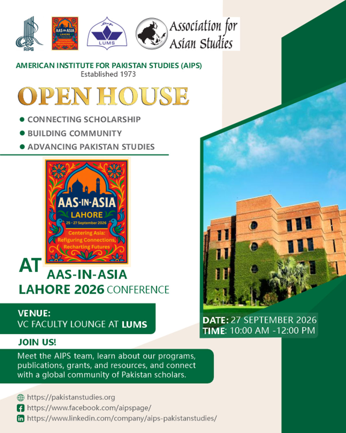 AIPS Open House