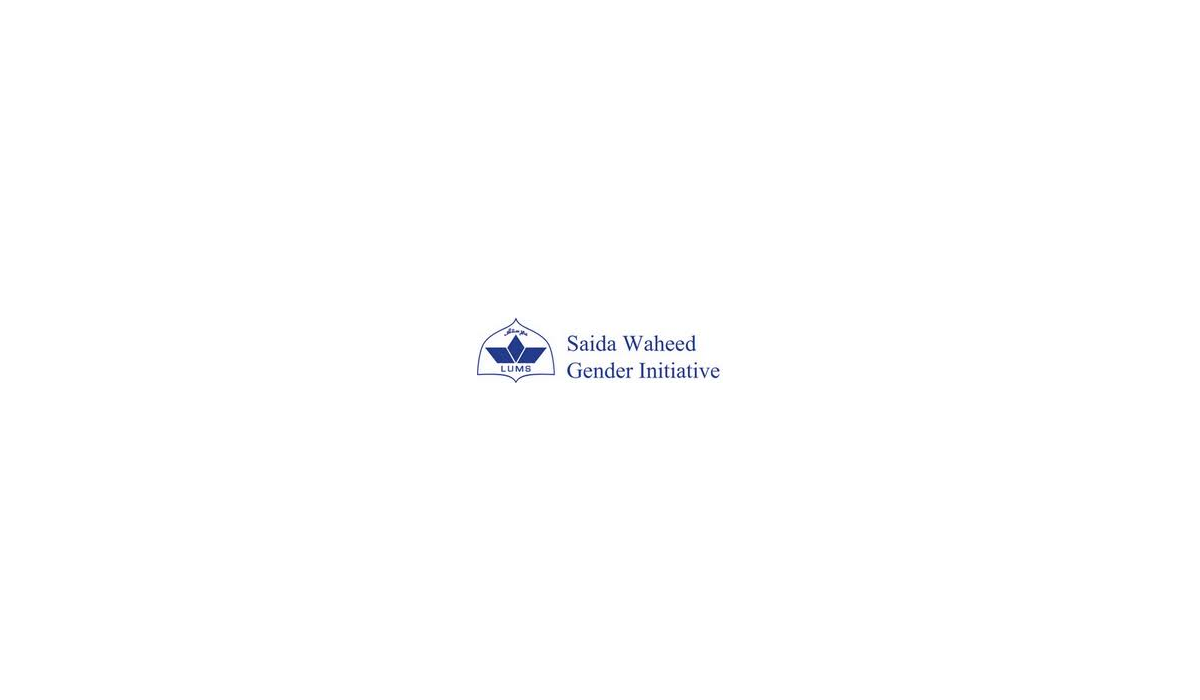 Sadia Waheed Gender Initiative LUMS logo